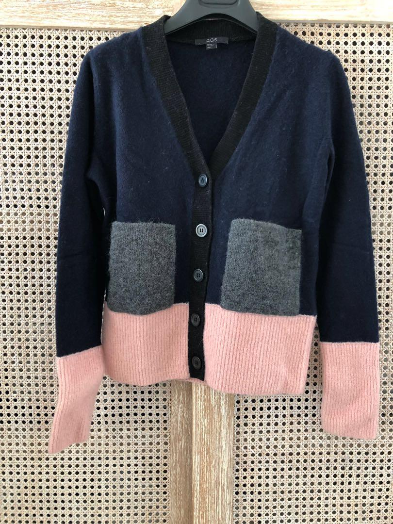 Cos colour block cardigan hot sale