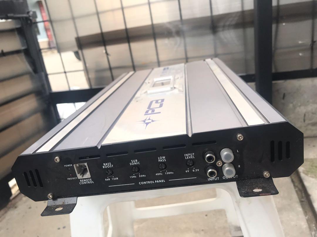Dijual Pac Denmark Brand Monoblock 1200watt Aksesoris Mobil Di Carousell
