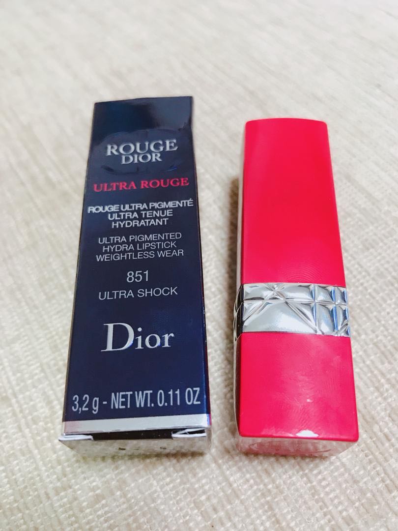 DIOR  Rouge Dior  Rouge Dior Ultra Rouge Ultra pigmented hydra lipstick   12h weightless wear  DIOR  Smith  Caugheys  Smith  Caugheys