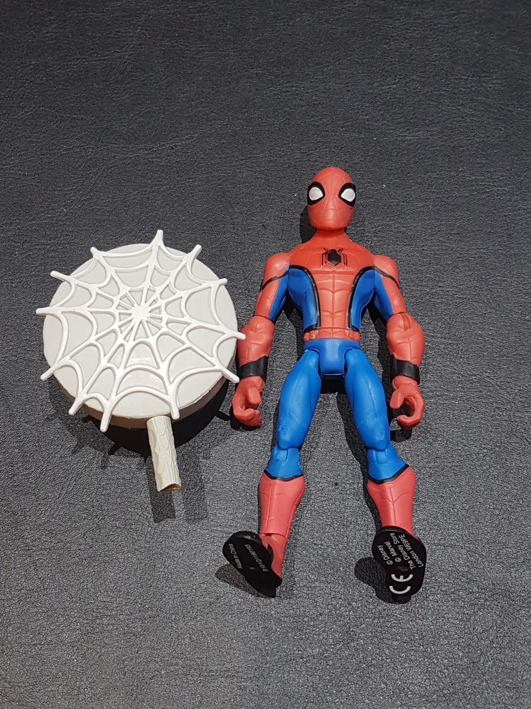 spiderman toy box figure