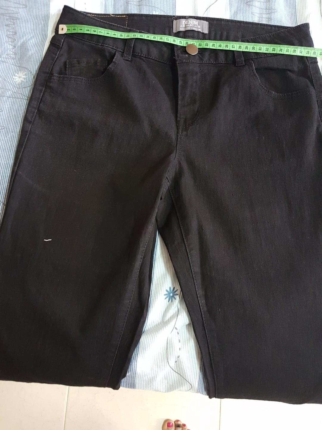 size 12 black jeans