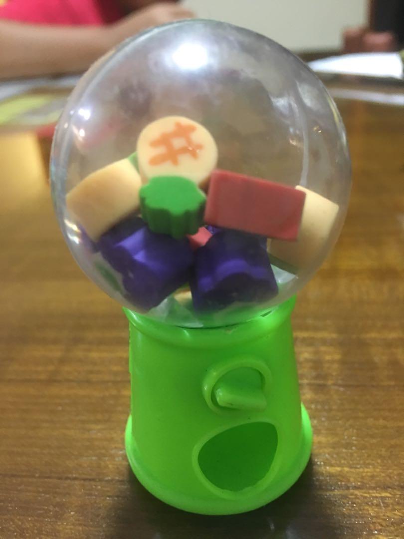 Eraser vending machine, Hobbies & Toys, Toys & Games on Carousell