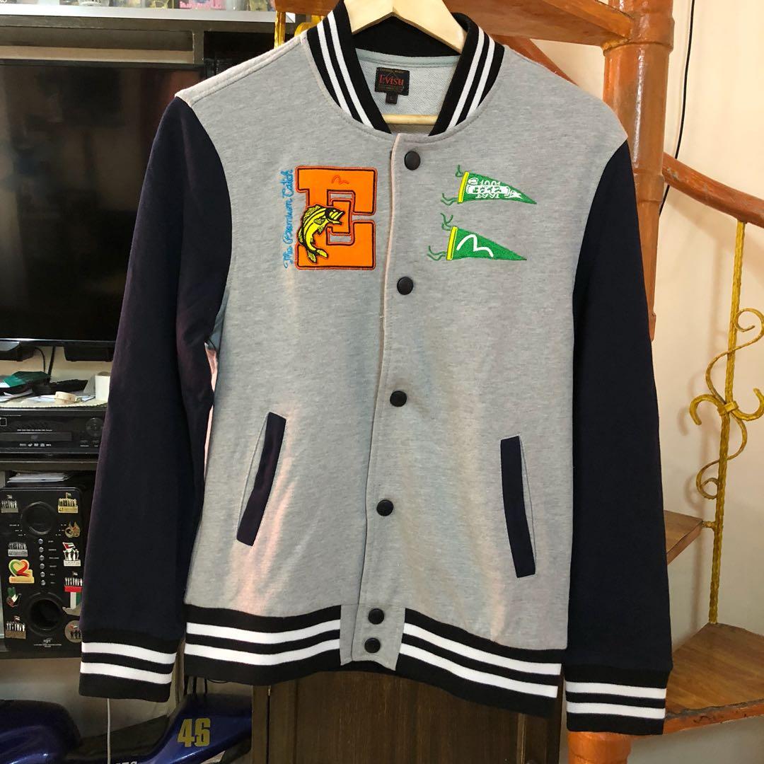 Evisu varsity jacket sales