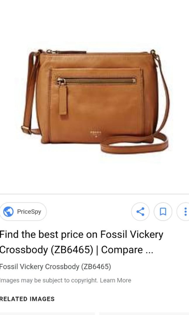 Fossil vickery shoulder best sale bag