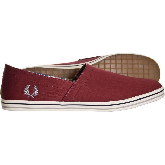 Fred perry clearance slip on shoes