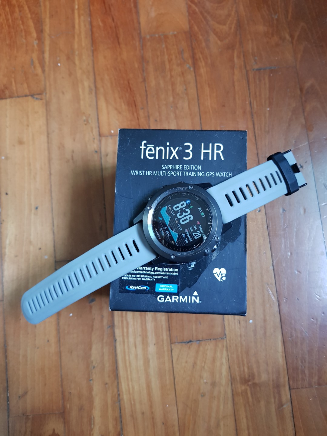 Garmin fenix discount 3 hr watch