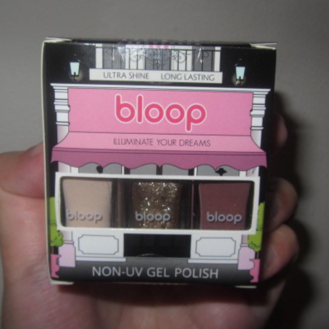 Gel It With Bloop Non Uv Gel Polish 6 Colors Set Health Beauty Makeup On Carousell