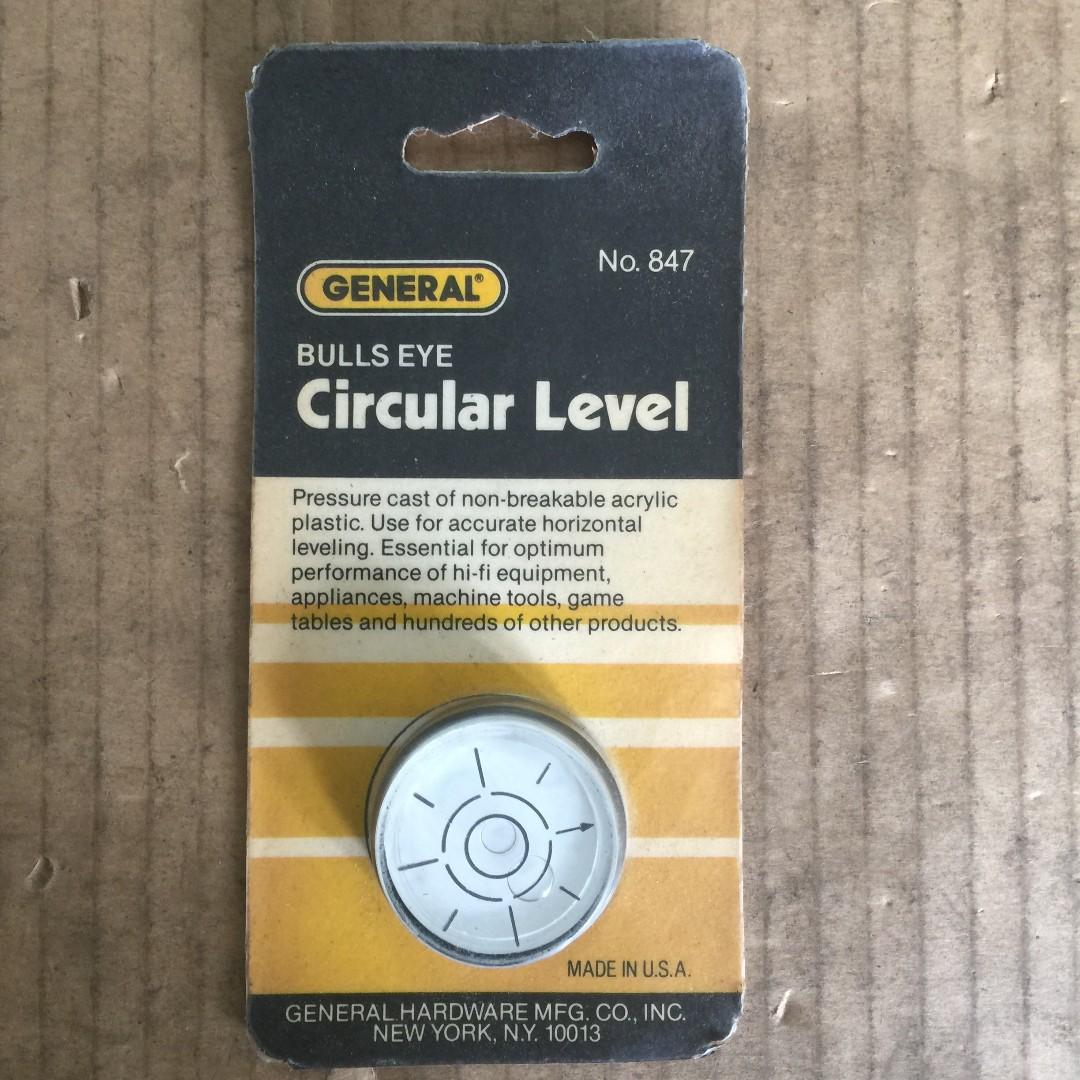 General Circular Level No 847 Made In Usa 3 Designs