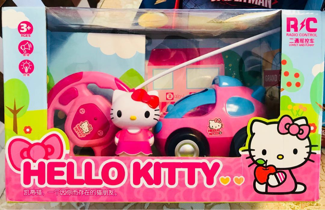 hello kitty rc car