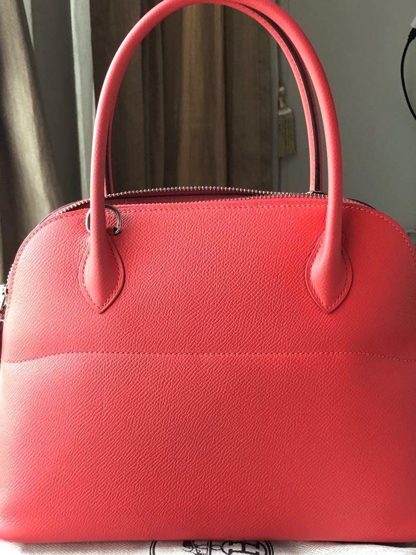 xiaomaluxe - Rose Jaipur Bolide 27 in Epsom leather with