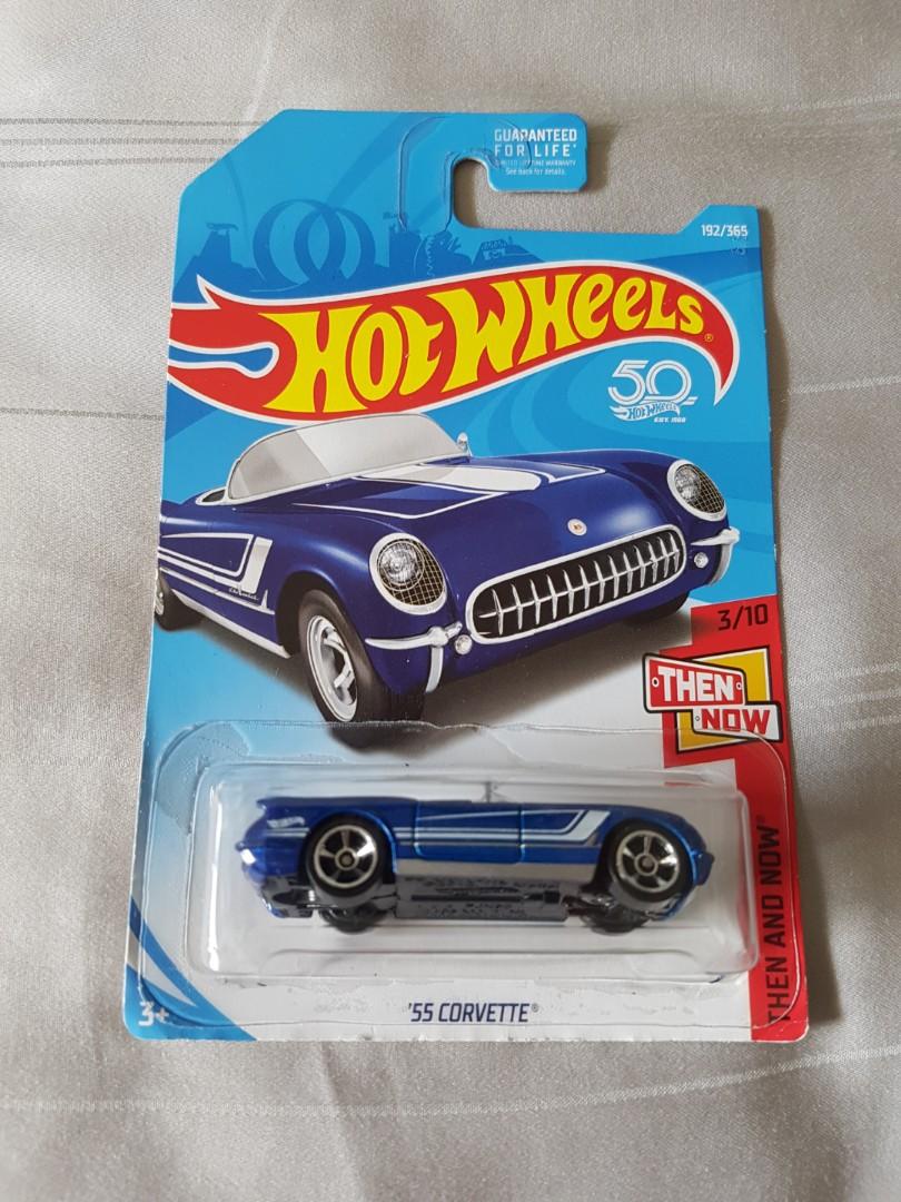 55 corvette hot wheels