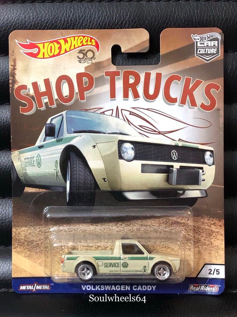 Hot wheels caddy shop pickup