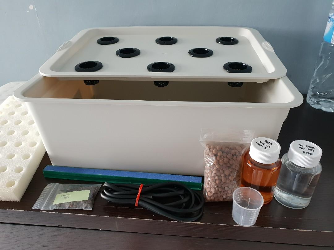 Hydroponic Starter Kit Gardening Pots Planters On Carousell