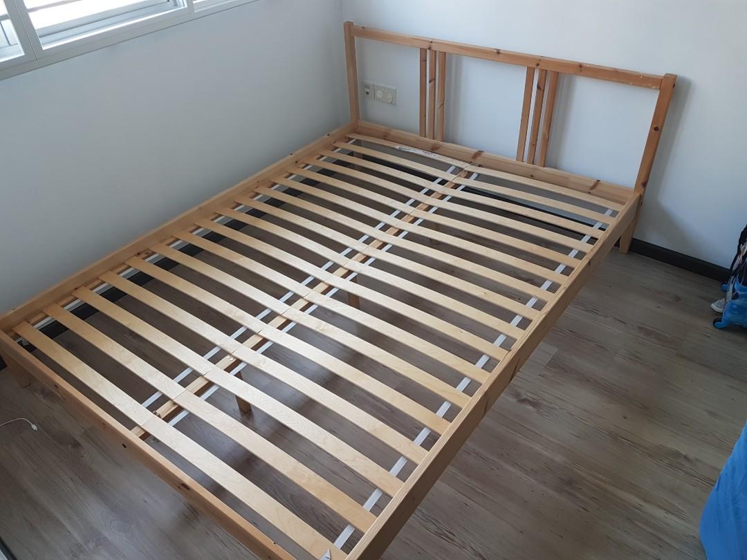 Ikea Queen Bed Frame And Planks, Bed Frame Planks