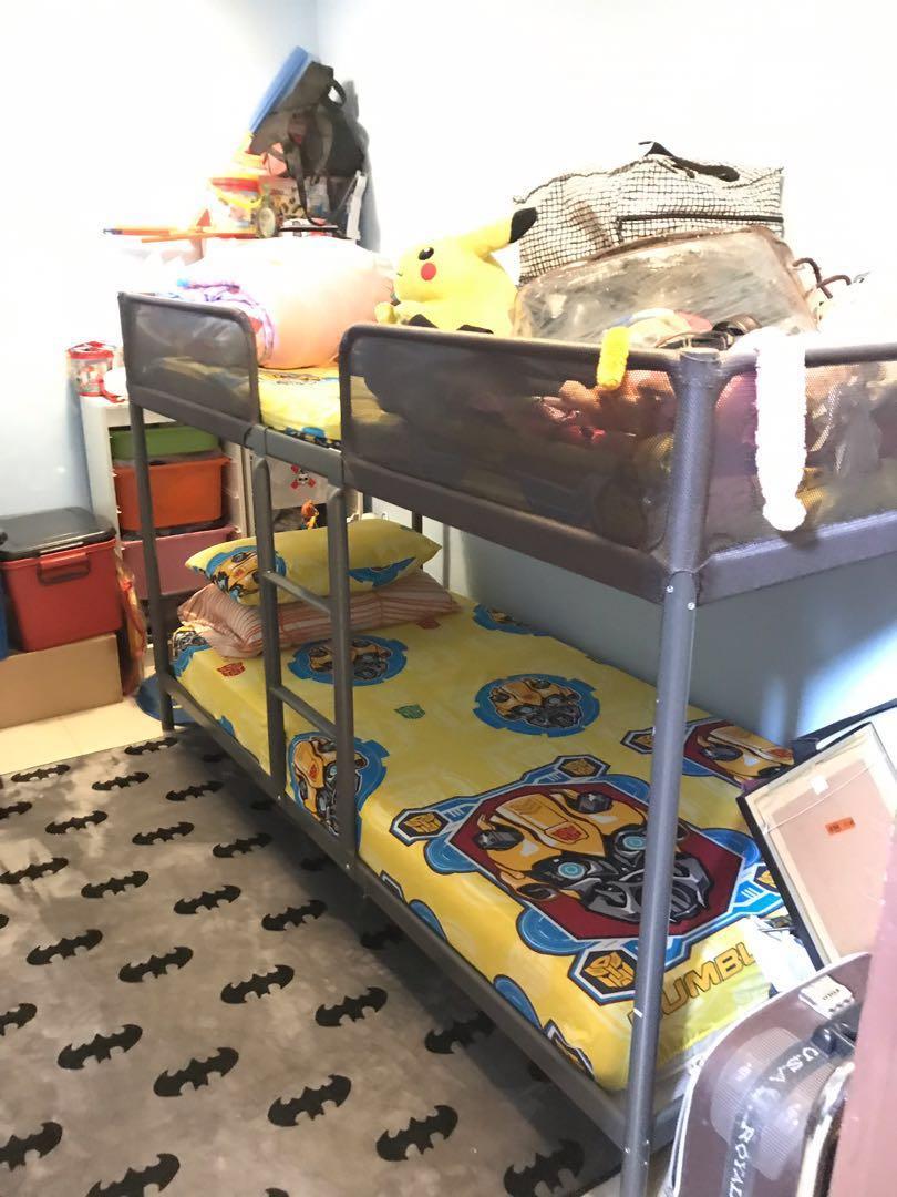 Ikea Tuffing Bunk Bed Double Home Furniture Others On Carousell