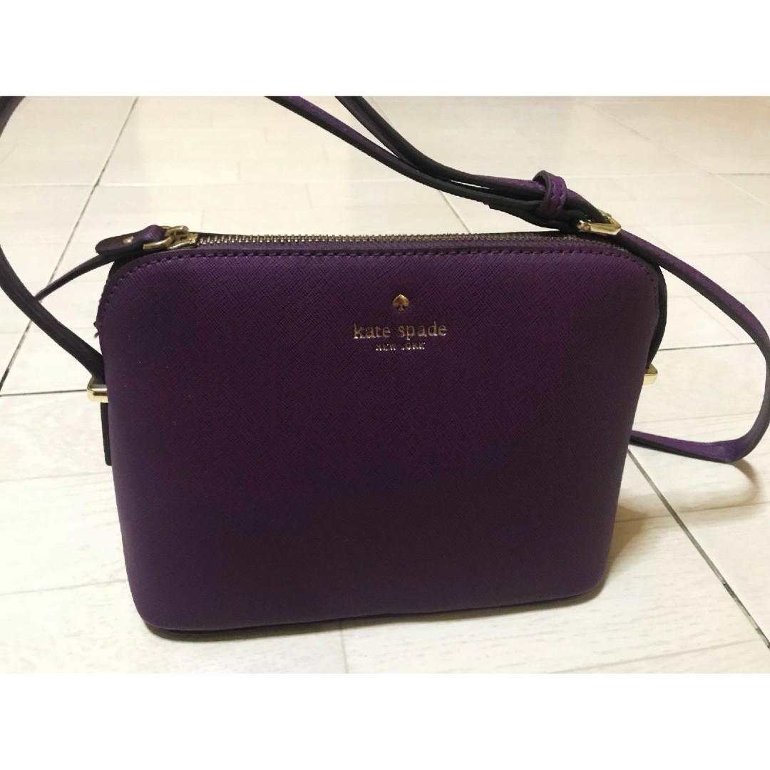 Kate Spade Cedar Street Maise Cross Body Bag - Mountbatten in Purple