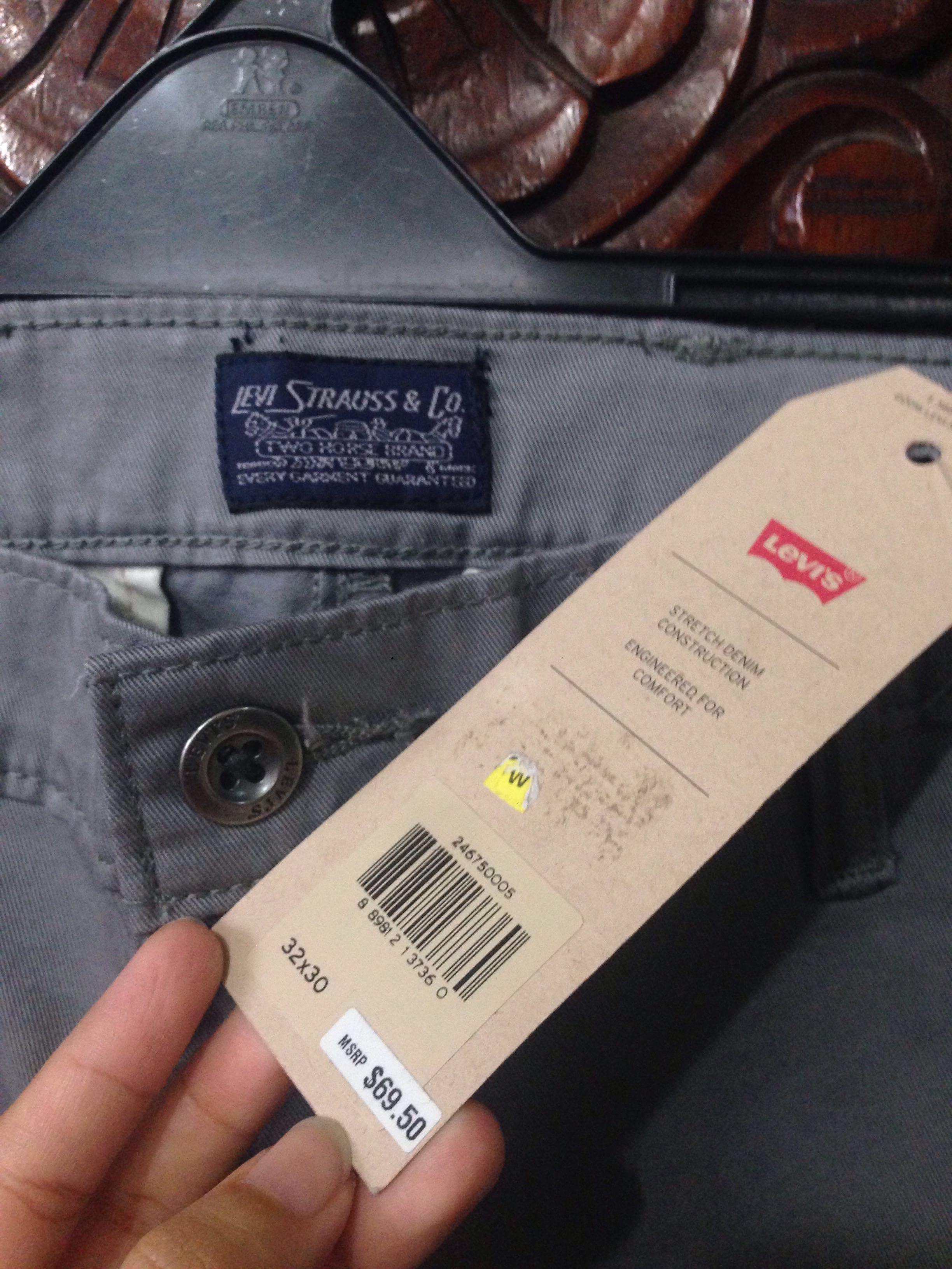 Levi s Banded Cargo Pants Gray Men s Fashion Bottoms Trousers