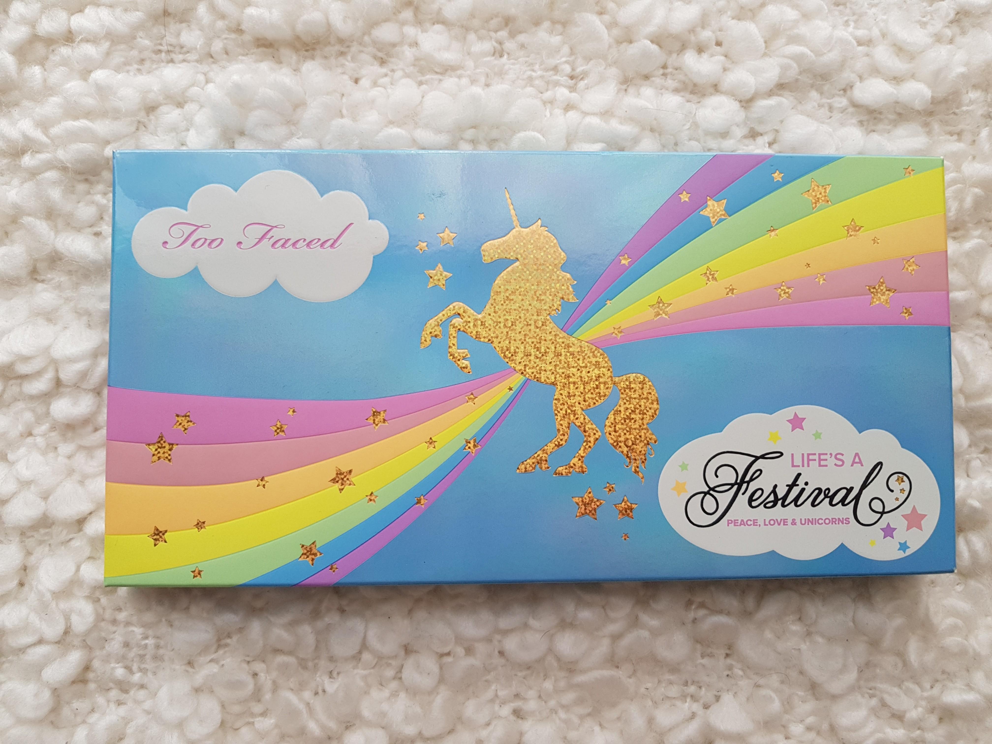 LIMITED EDITION TOO FACED - Life's A Festival Eye Shadow Palette, Beauty &  Personal Care, Face, Makeup on Carousell