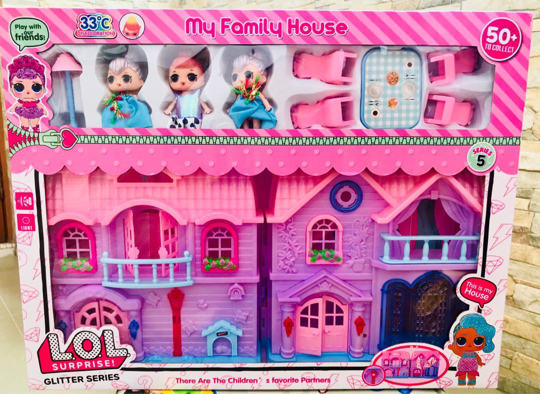 LOL Big Doll House, Babies & Kids, Toys & Walkers on Carousell