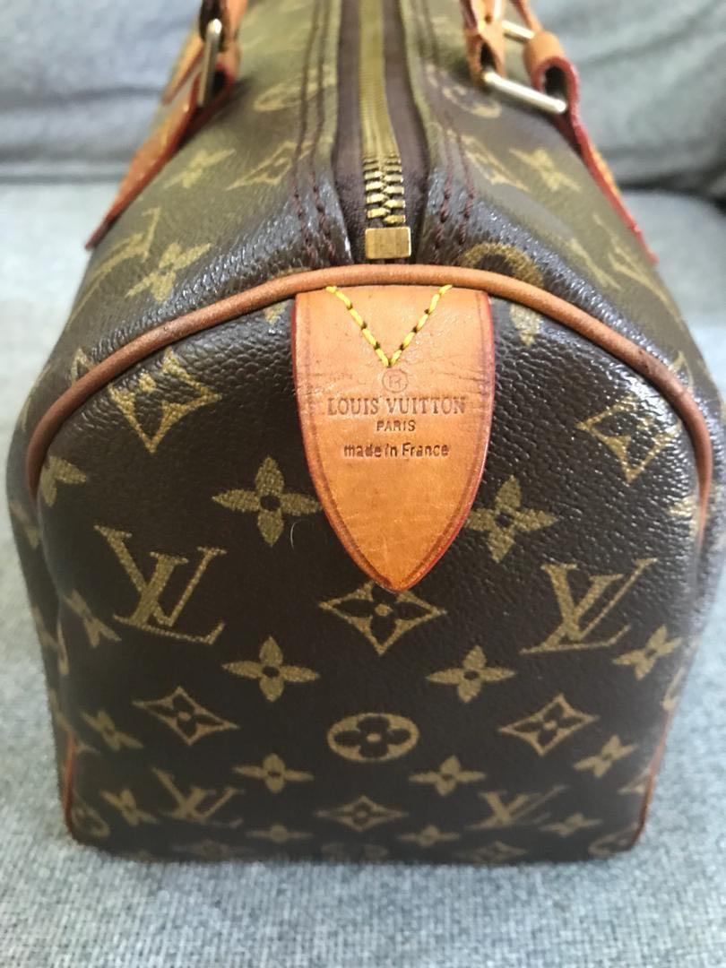 LOUIS VUITTON PERFORATED SPEEDY 30, Women's Fashion, Bags & Wallets, Purses  & Pouches on Carousell