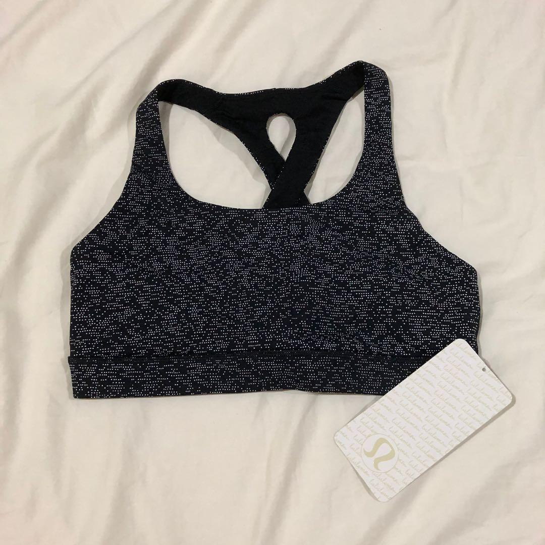 lululemon black sports bra