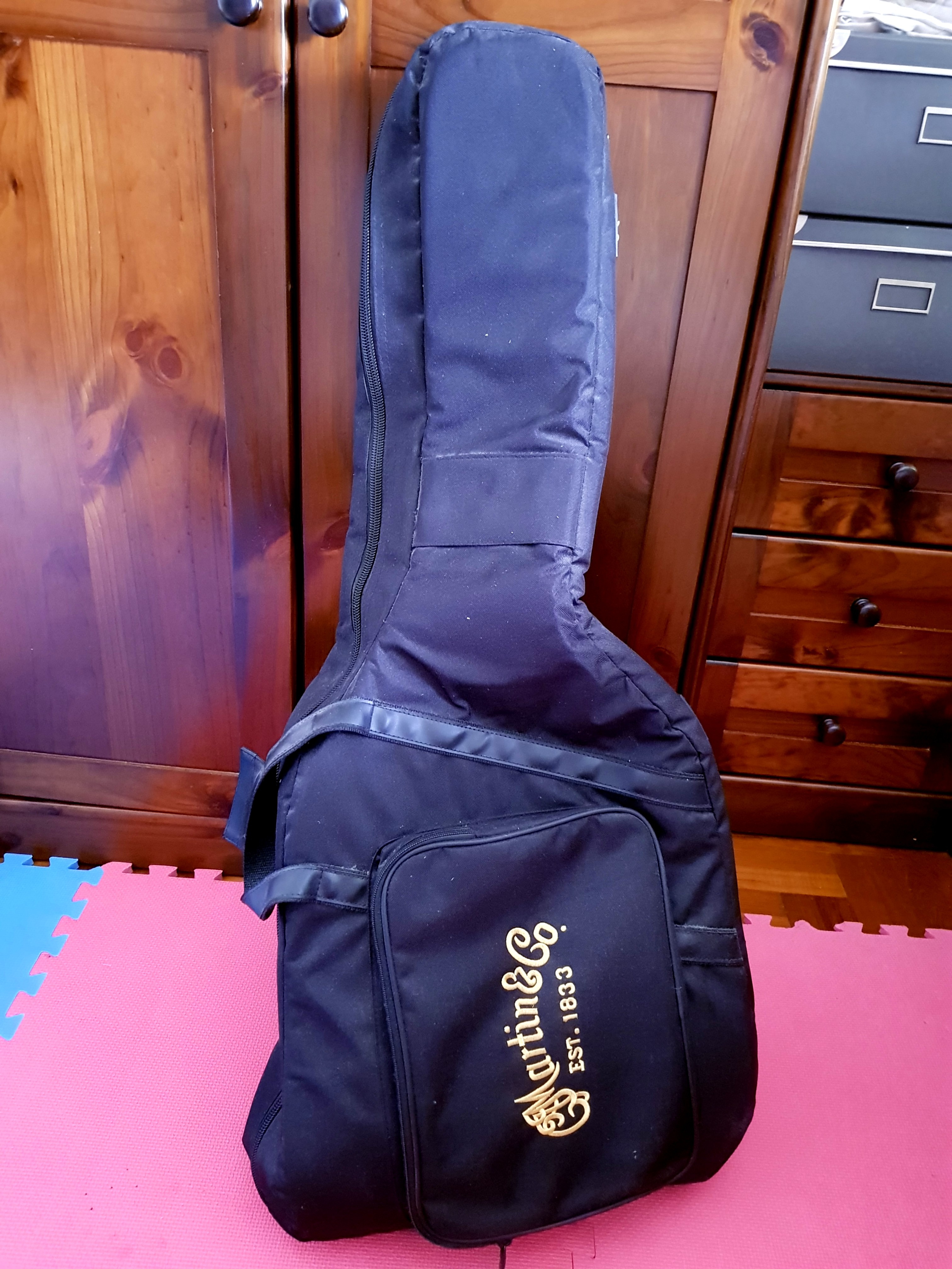 Martin acoustic guitar bag, Hobbies & Toys, Music & Media, Music