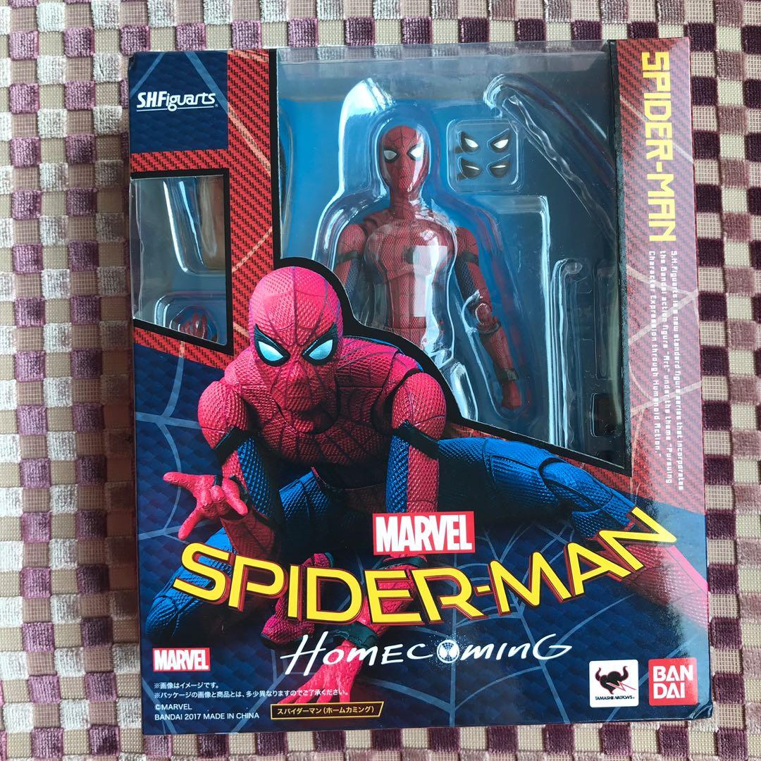 Marvel Spider Man Homecoming Shf Shfiguarts Toys Games Bricks Figurines On Carousell