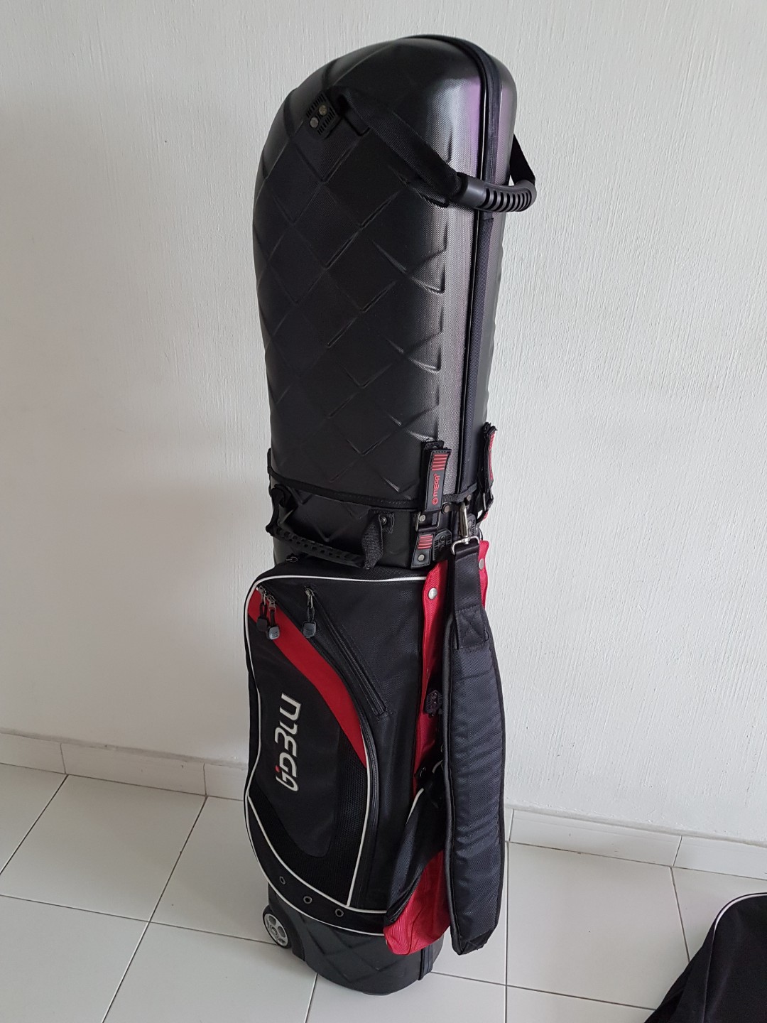 hard case golf travel bag