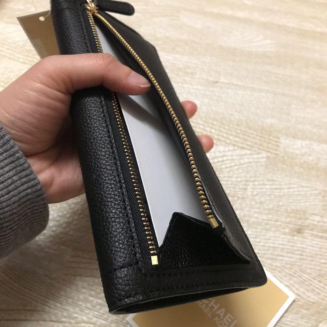 Michael kors sale hayes flat wallet