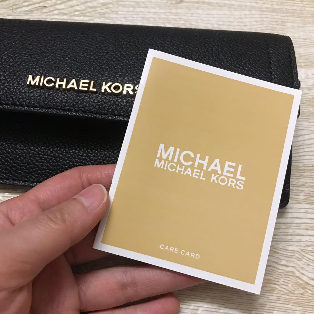 Michael kors sale hayes flat wallet