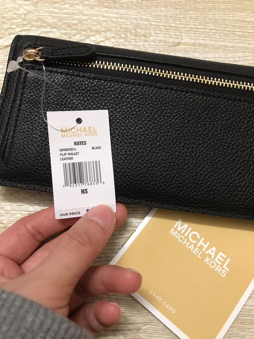 Michael kors deals hayes flat wallet