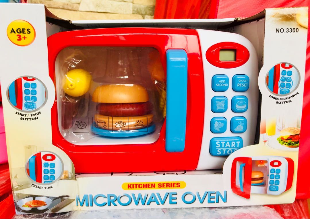 realistic toy microwave