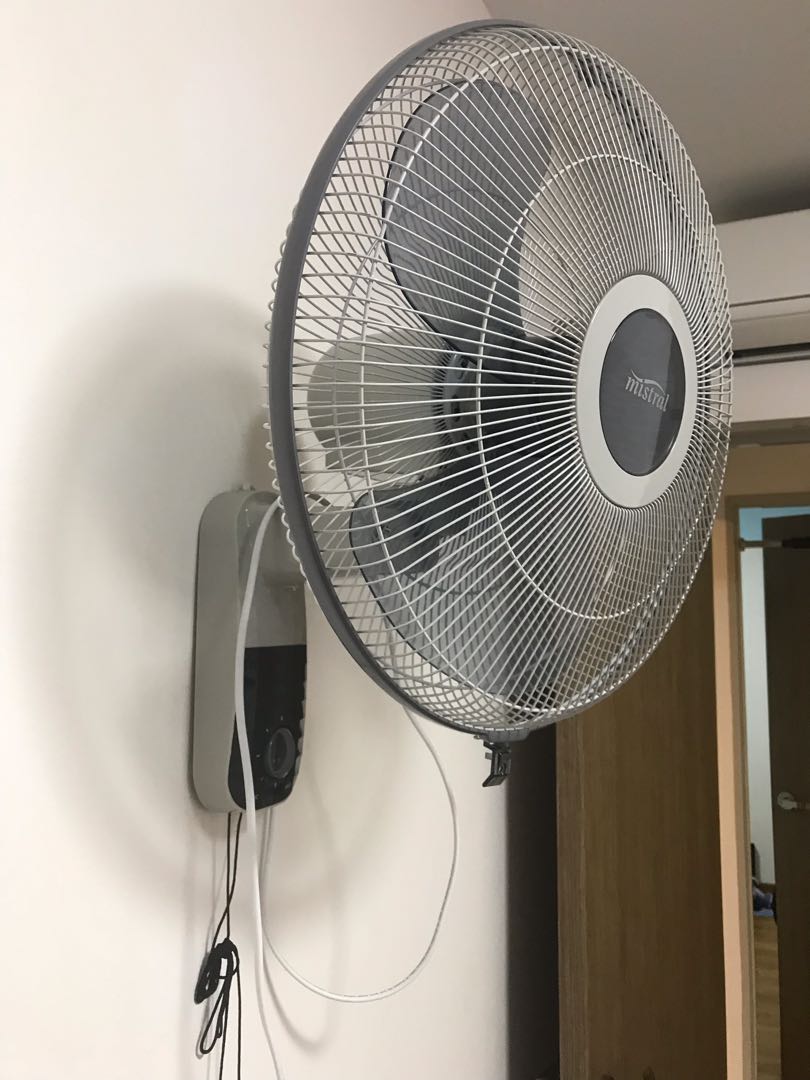 Mistral Wall Mount fan, Furniture & Home Living, Lighting & Fans, Fans
