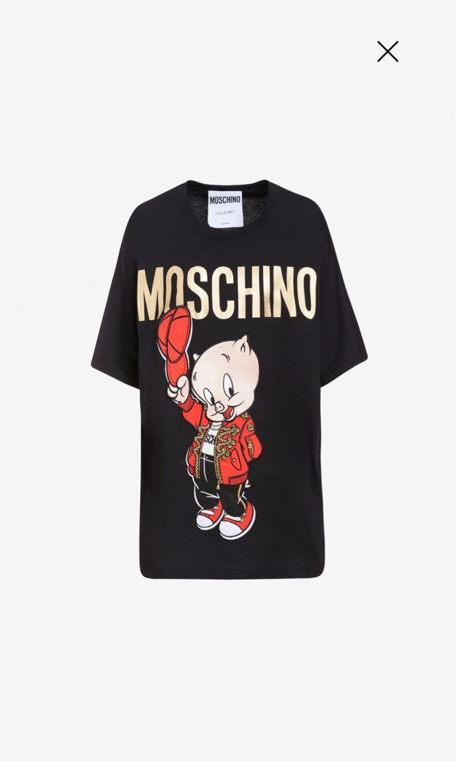 moschino pig t shirt