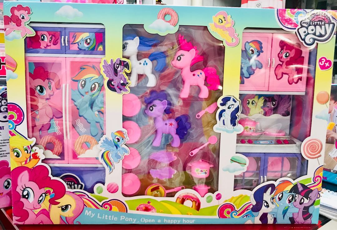 My little new arrivals pony kitchen