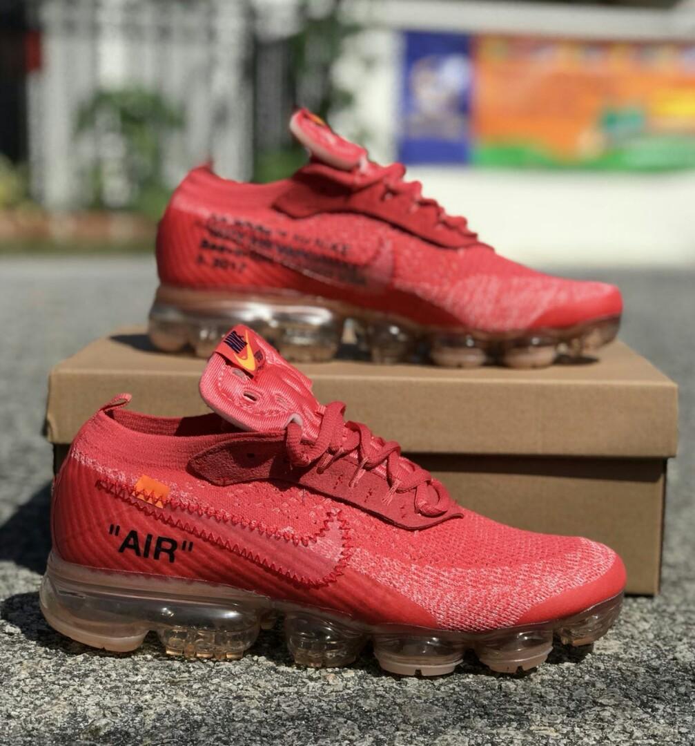 red off white vapormax