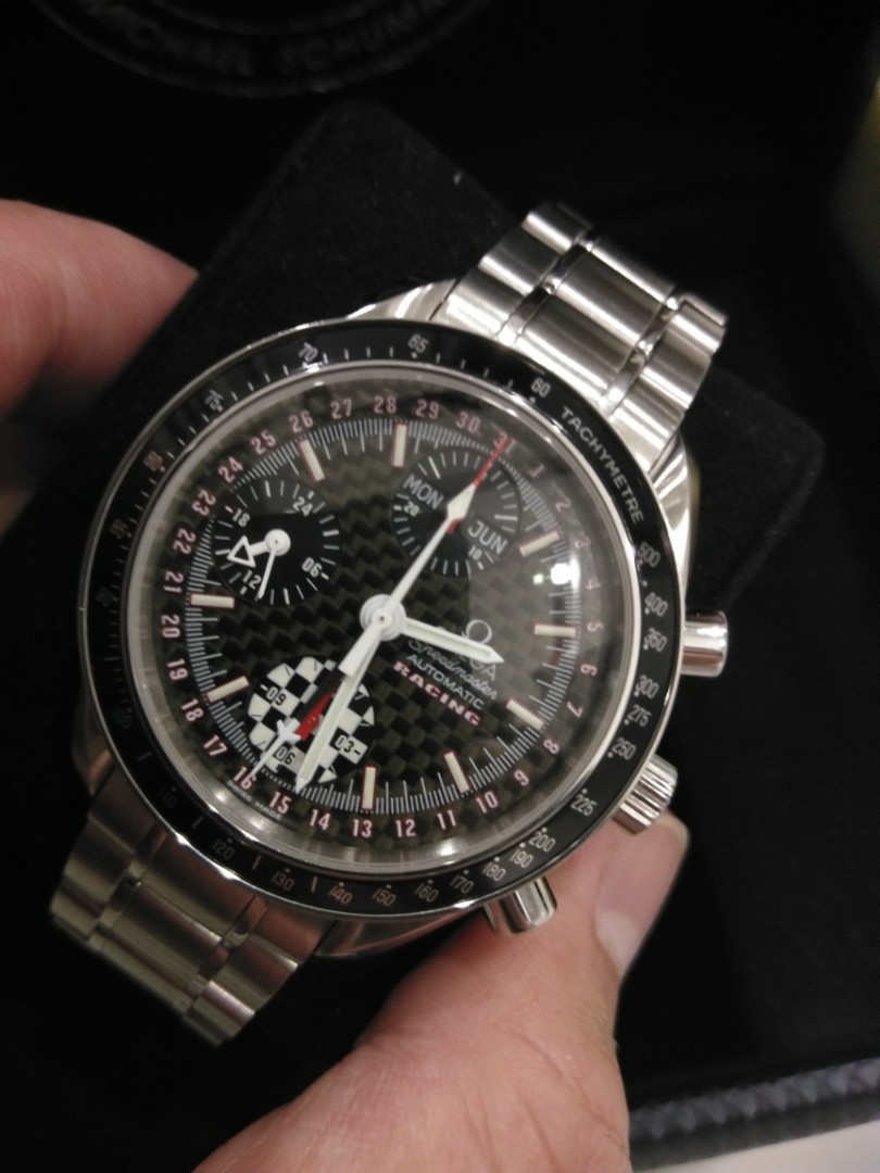 Omega Speedmaster Racing Michael Schumacher World Championship