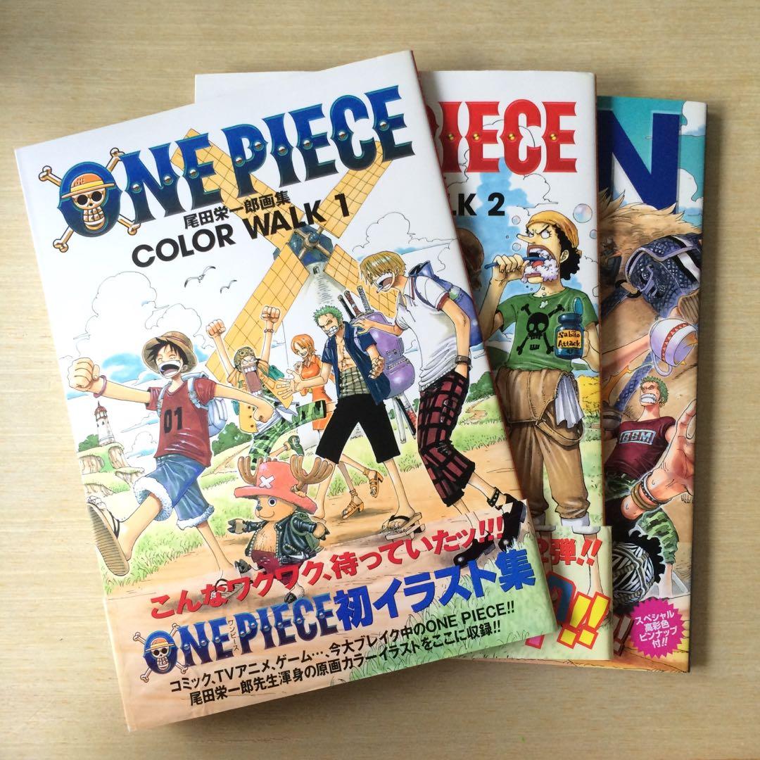 One Piece Colour Walk Artbooks Books Stationery Comics Manga