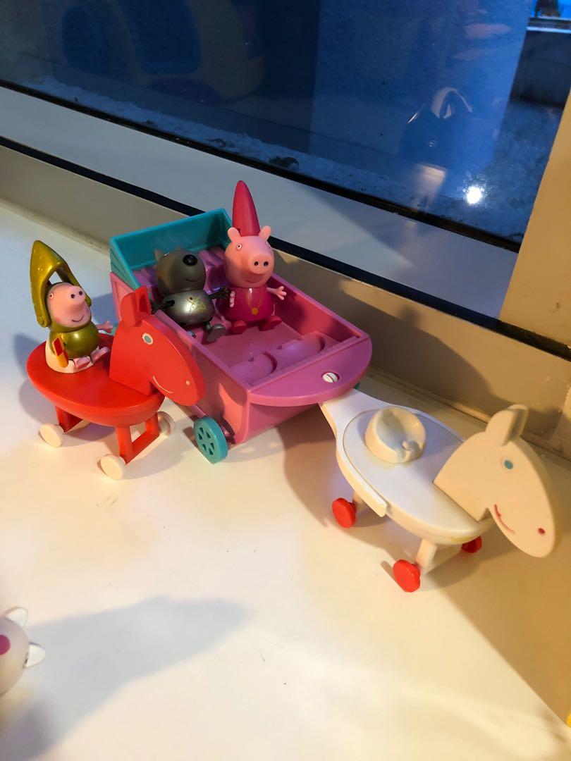 peppa pig toy horse