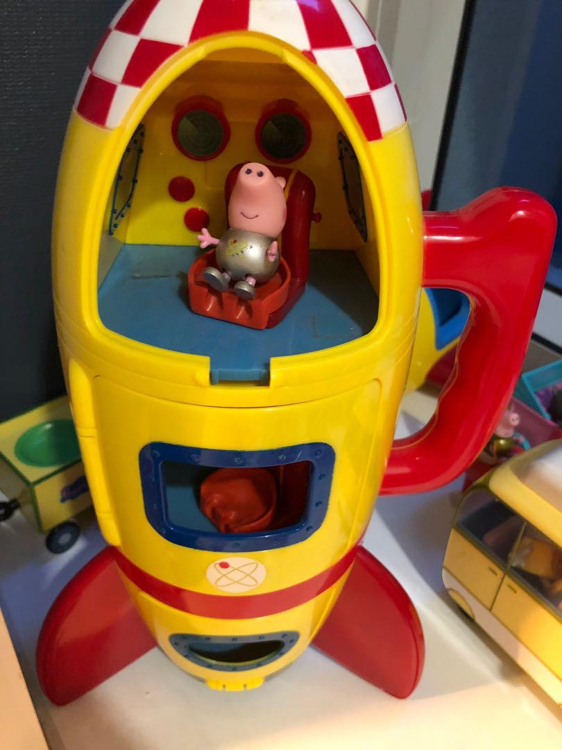 original Peppa pig rocket with electronic with noise, Hobbies