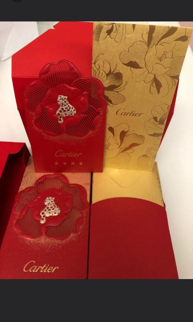 Love the angpow packets from @cartier ! The presentation is so beautiful!  And now, you can get your Cartier boxes engraved!…
