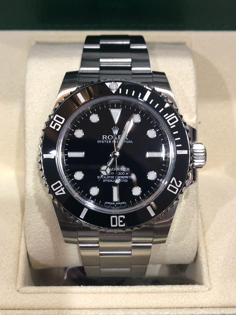 Preowned Rolex Submariner No Date 