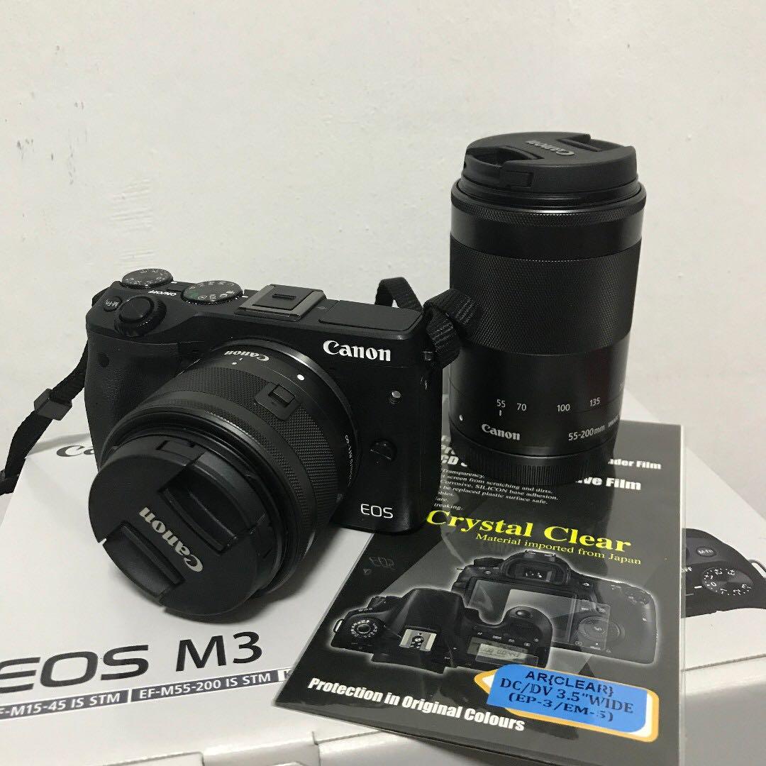 Price Lowered Canon Eos M3 Camera Accessories Led Light Electronics Others On Carousell