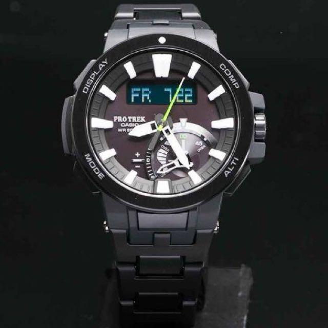 casio pro trek night safari