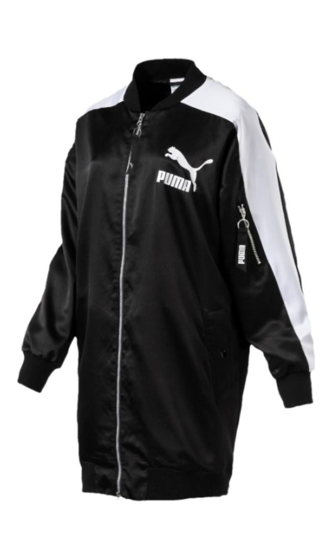 Puma Archive T7 Women s Bomber Jacket Black Women s Fashion Coats Jackets and Outerwear on Carousell