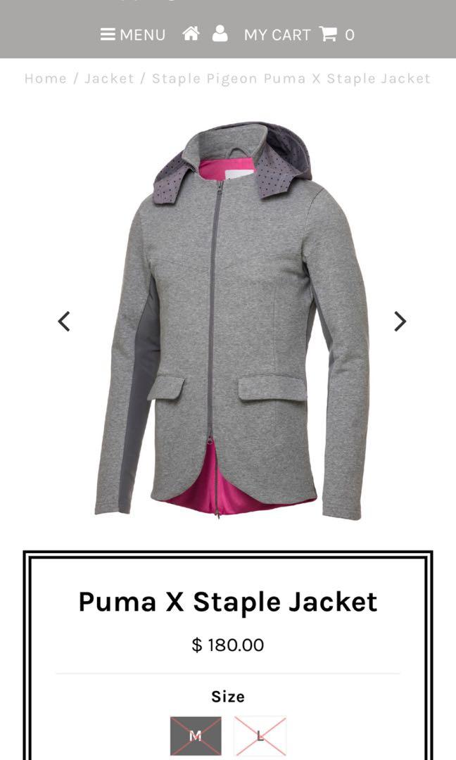 puma x staple jacket