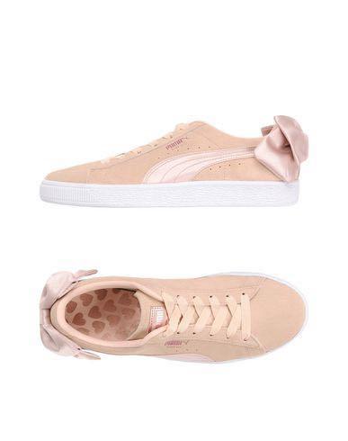 puma bow trainers pink