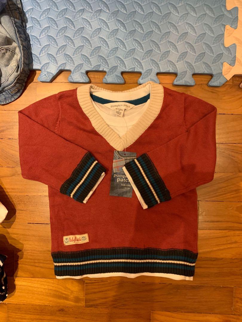 Pumpkin patch pull over jacket (Category: Babies & Kids Fashion) located in Singapore. Submitted by eatprayshops (Listing ID 210814246, Image 1). Description: 6-12 mth bnwt.