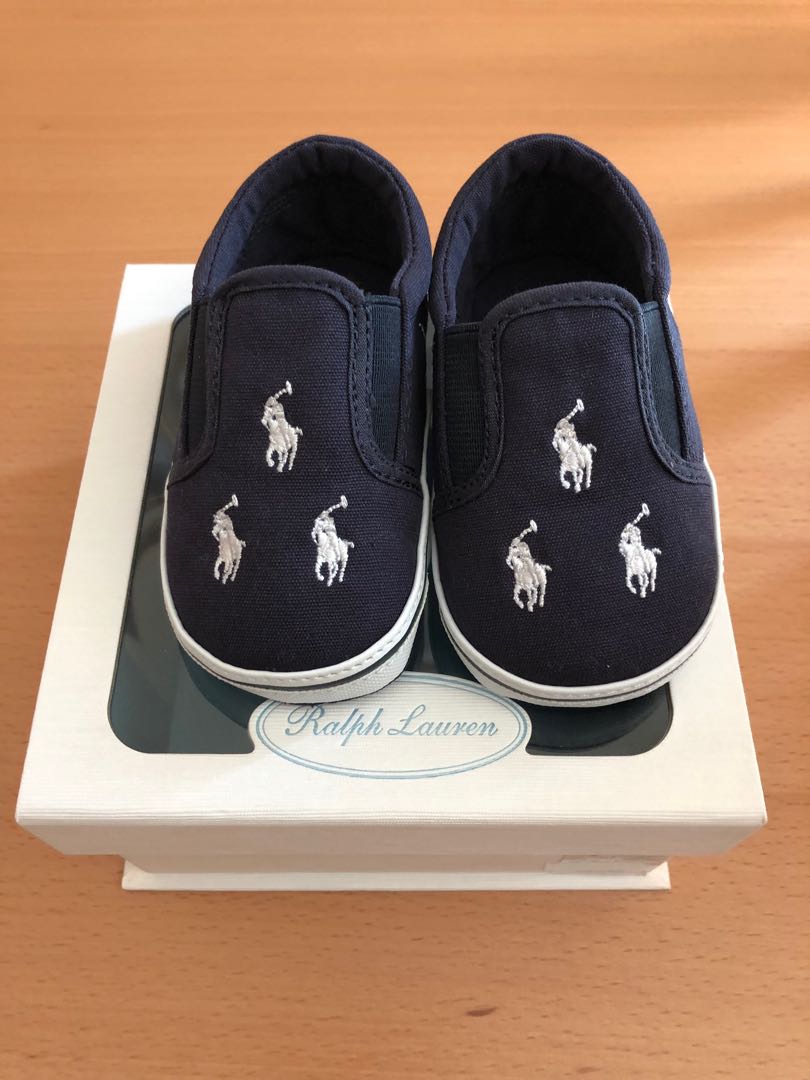 royal blue baby shoes