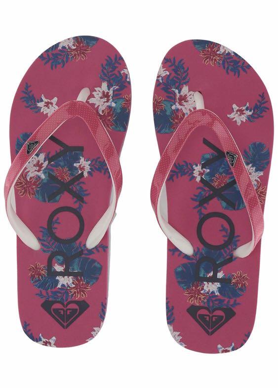 girls roxy flip flops